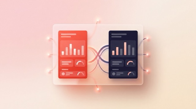 Comparison of Askable.dev and Ahrefs Brand Radar AI visibility monitoring tools showing share of voice data